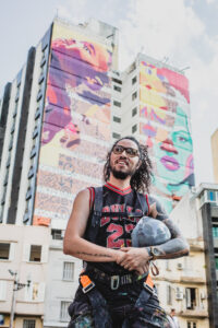 - BBraziliano - Mural Aurora Negra